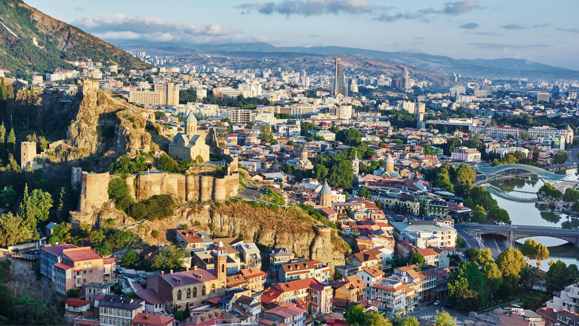 International students studying MBBS in a Georgian classroom.